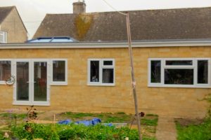 Flat Roof Stone Extension, Stonehouse